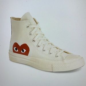COMME DES GARÇONS Play X Converse High Top Sneaker